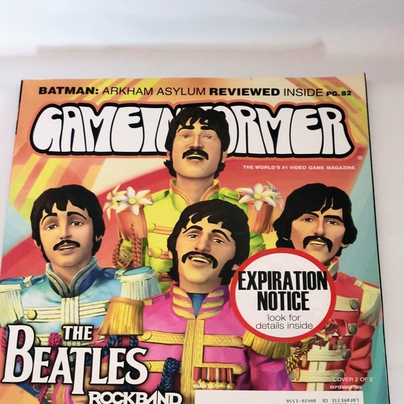 Game Informer Magazine #197 Sept. 2009 Beatles Rock Band Edition. Rare - Picture 6 of 11